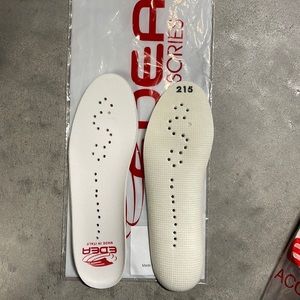 EDER White Women's Perforated Comfort Insoles - Breathable Foam Support